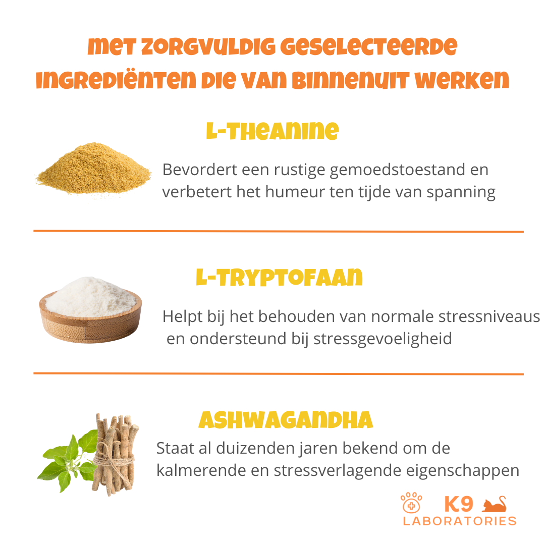 Calming Complex - stop onrust, agressie, verstoppen of sproeien bij je kat