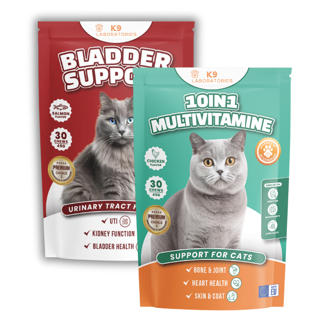 K9 Laboratories BinnenBoost Pakket - Supplement voor vitaliteit & blaas kat