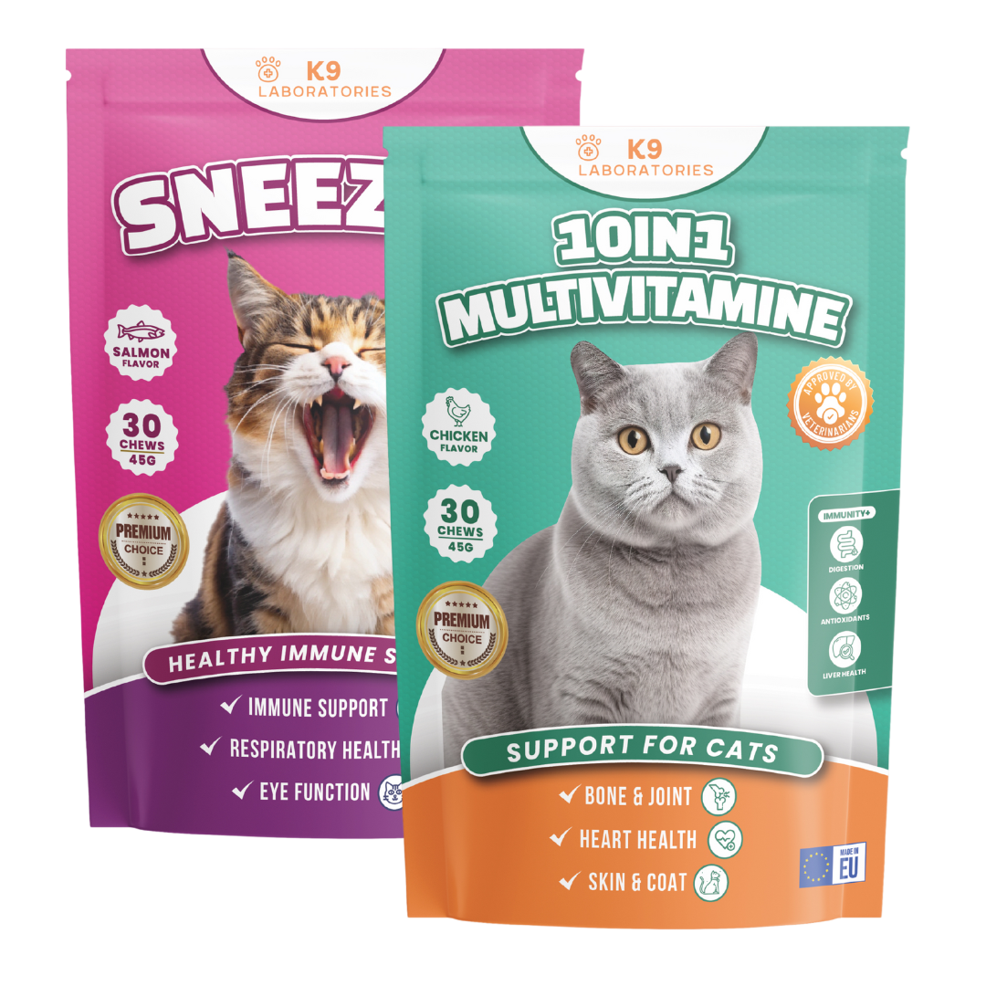 K9 Laboratories Immuno+ Pakket - Supplement voor weerstand & vitaliteit kat