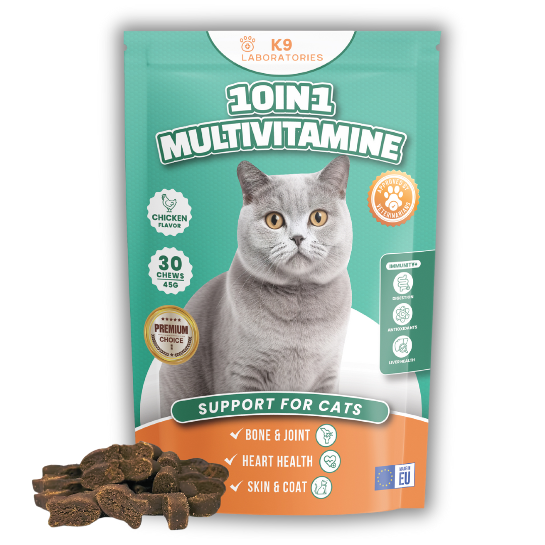 10in1 Multivitamine - optimale gezondheid en vitaliteit voor katten die wel een steuntje in de rug kunnen gebruiken