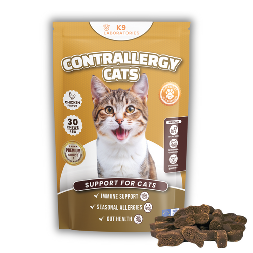 Contrallergy - stop krabben en likken n.a.v. seizoensallergie of intoleranties bij je kat