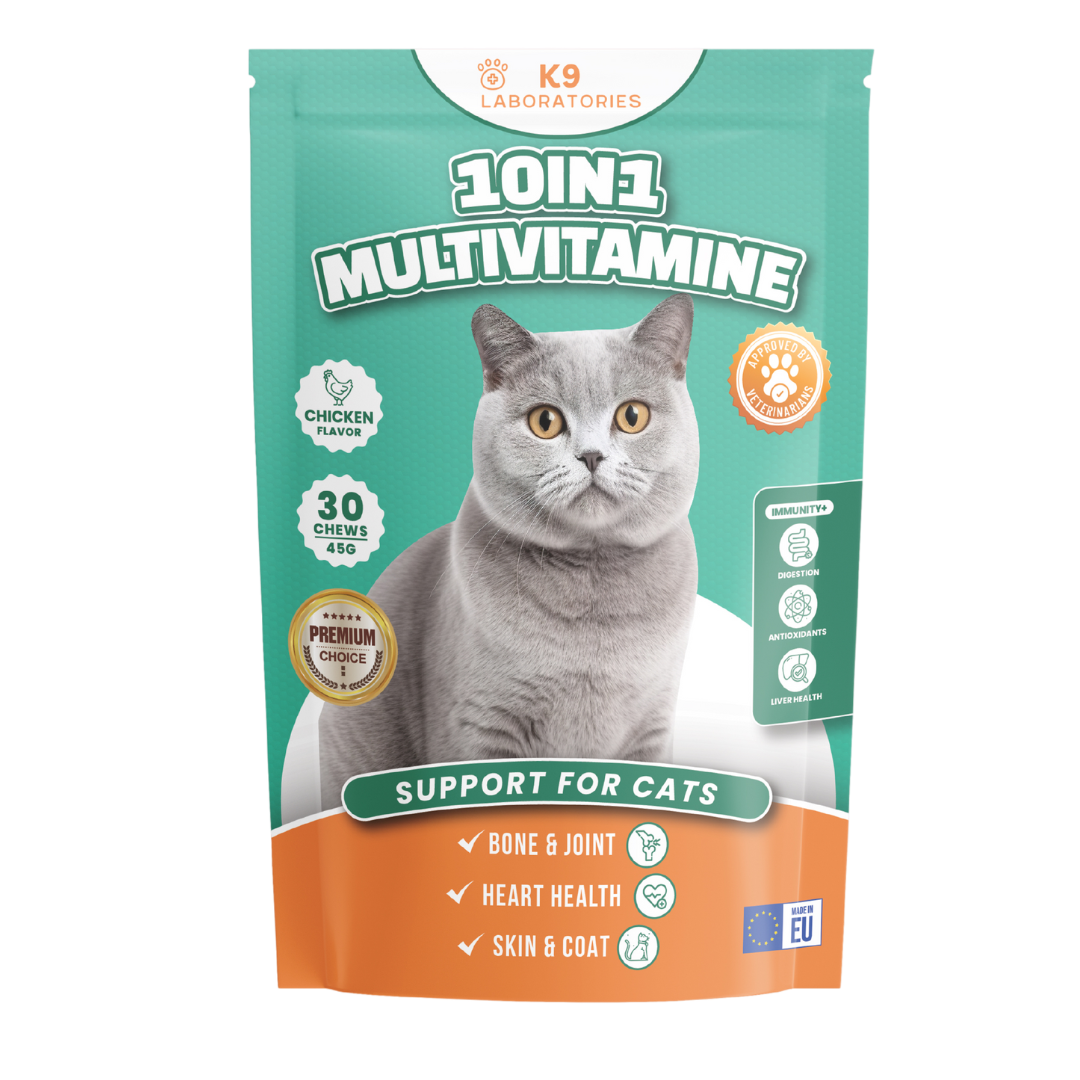10in1 Multivitamine - optimale gezondheid en vitaliteit voor katten die wel een steuntje in de rug kunnen gebruiken