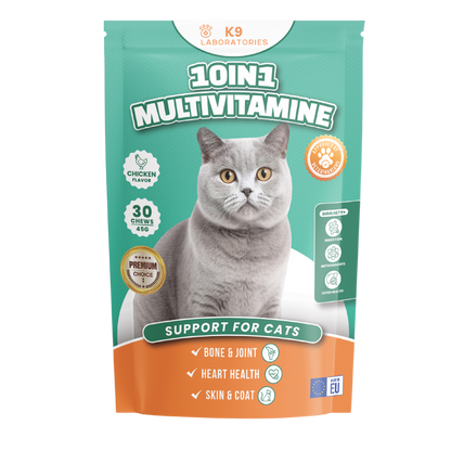 10in1 Multivitamine - optimale gezondheid en vitaliteit voor katten die wel een steuntje in de rug kunnen gebruiken