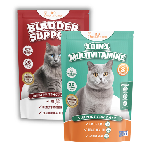 K9 Laboratories BinnenBoost Pakket - Supplement voor vitaliteit & blaas kat