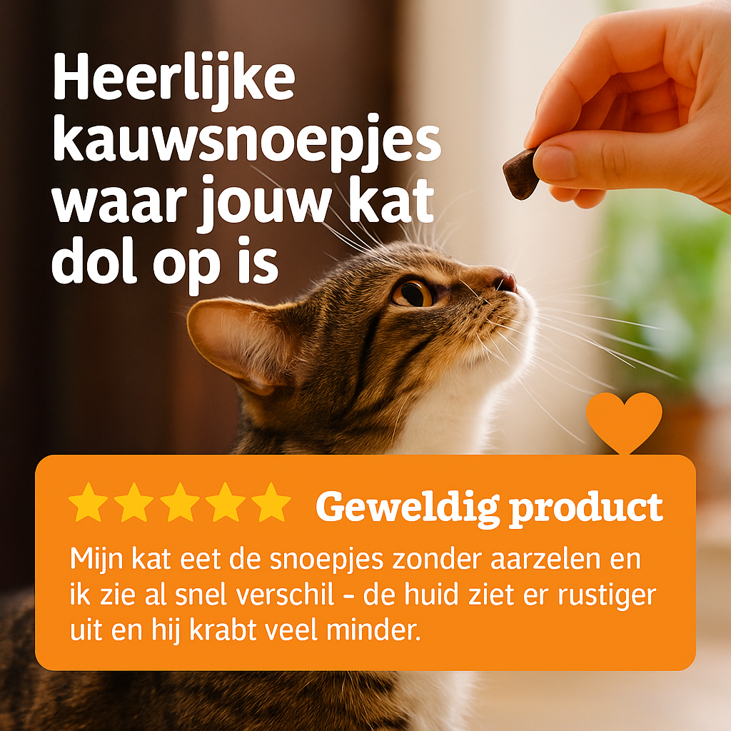Contrallergy - stop krabben en likken n.a.v. seizoensallergie of intoleranties bij je kat