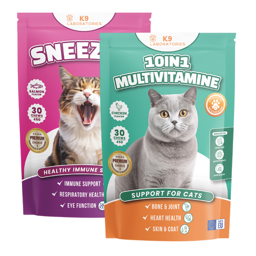K9 Laboratories Immuno+ Pakket - Supplement voor weerstand & vitaliteit kat